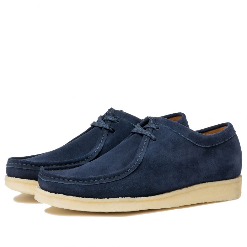 P204 The Original Padmore & Barnes Iconic Style – Navy Suede – Padmore ...