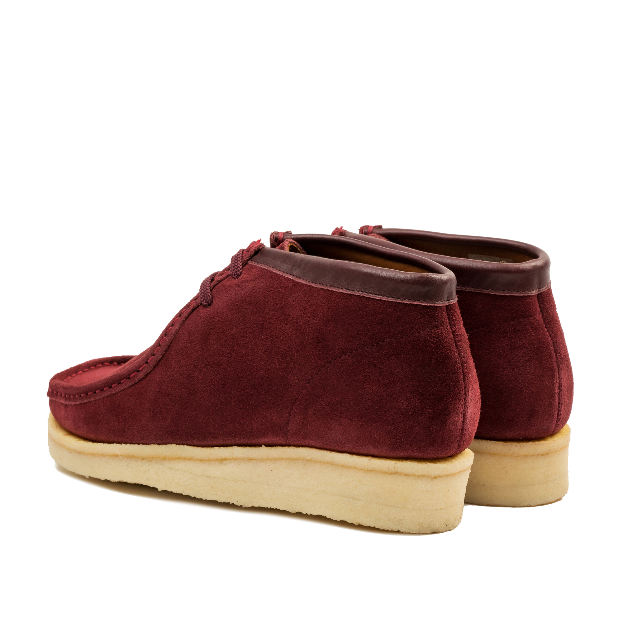 P126 The Original Padmore & Barnes Iconic Style – Burgundy Suede